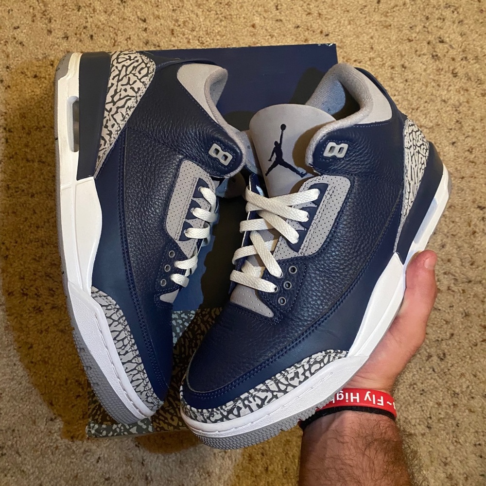 Air Jordan 3 retro Georgetown size 11 VNDS with box